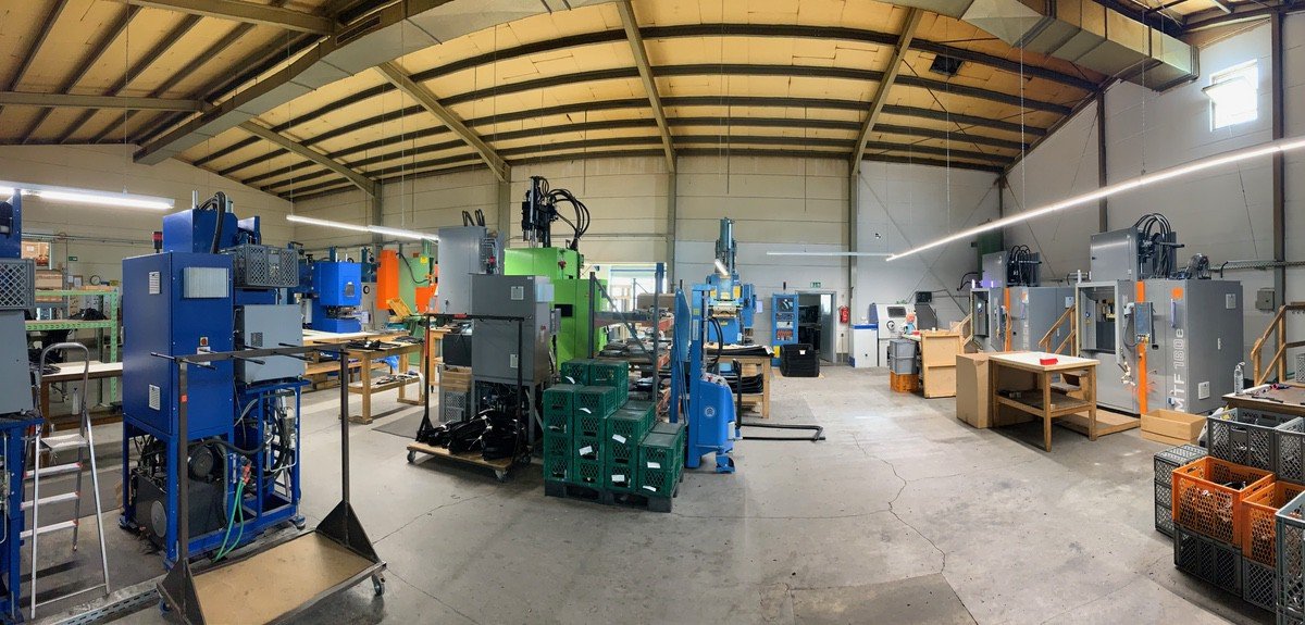 Produktionshalle Innenansicht
