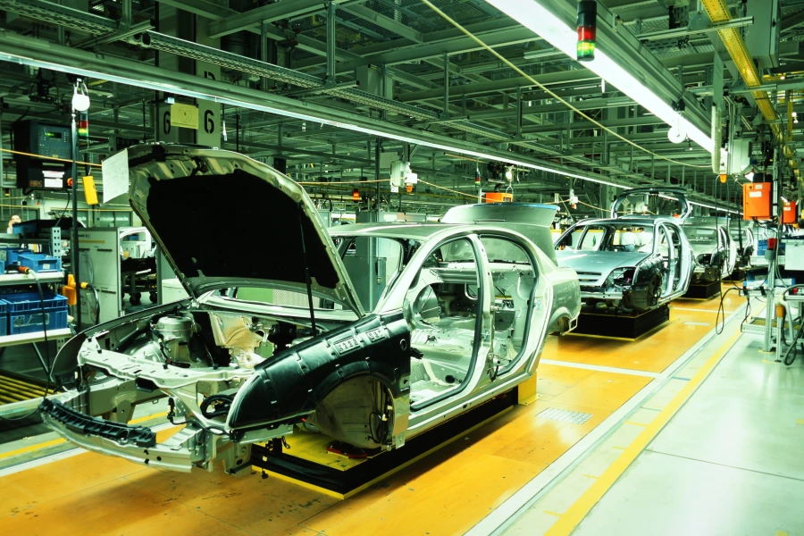 GEVU Anwendungsbereich Automobilindustrie